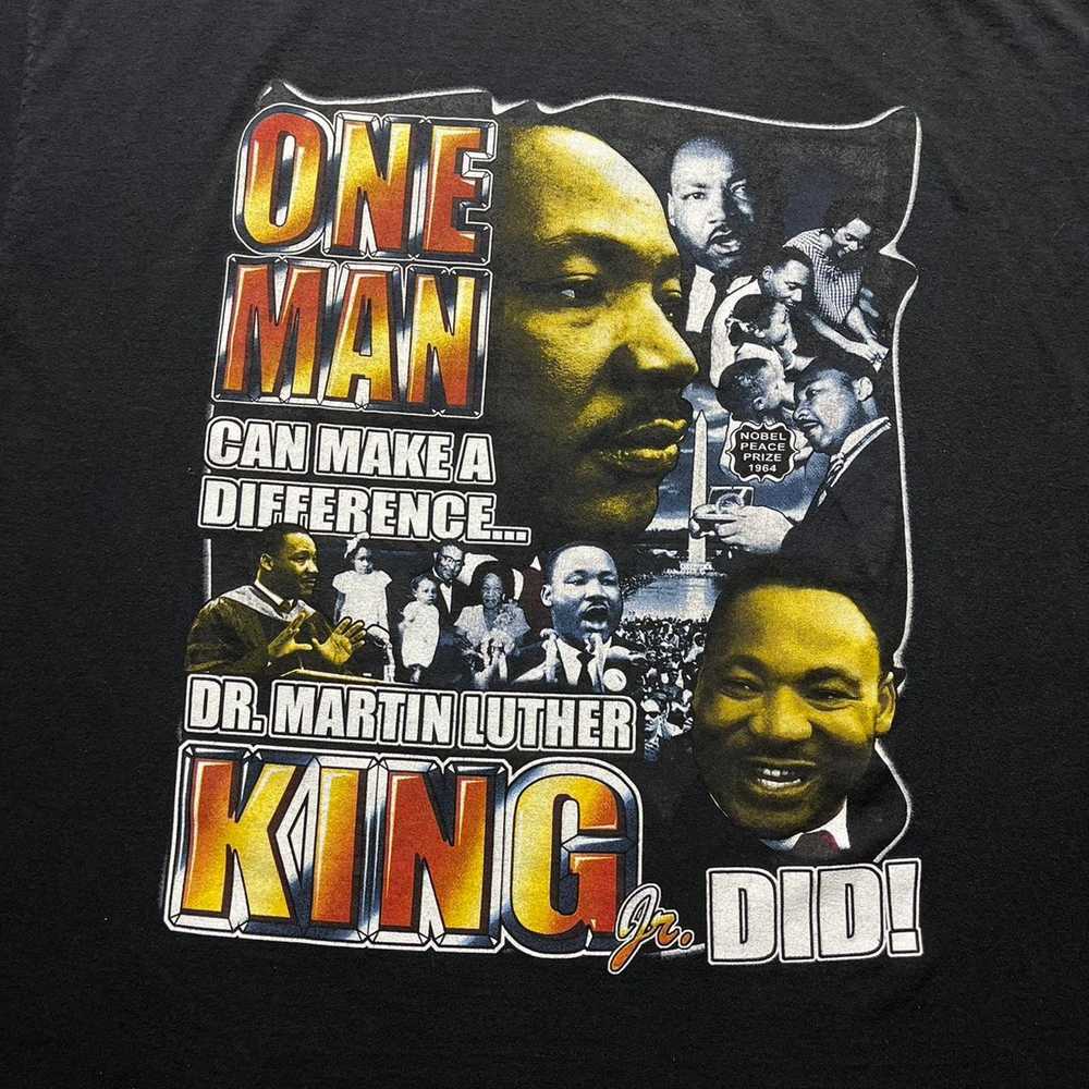 Rap Tees × Vintage Vintage Y2K Dr Martin Luther K… - image 2