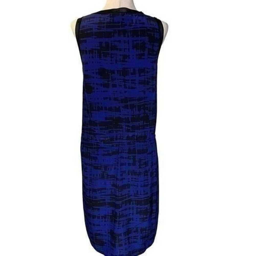 NEW Vince Blue Sleeveless Silk Mini Dress | Size S - image 6