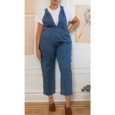 Loup Rhoda Denim Buckle Strap Coveralls Washed Ind