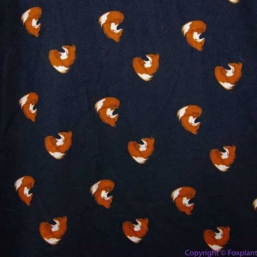 Unique Vintage Gwynnie Bee Black Fox Print Fit An… - image 12