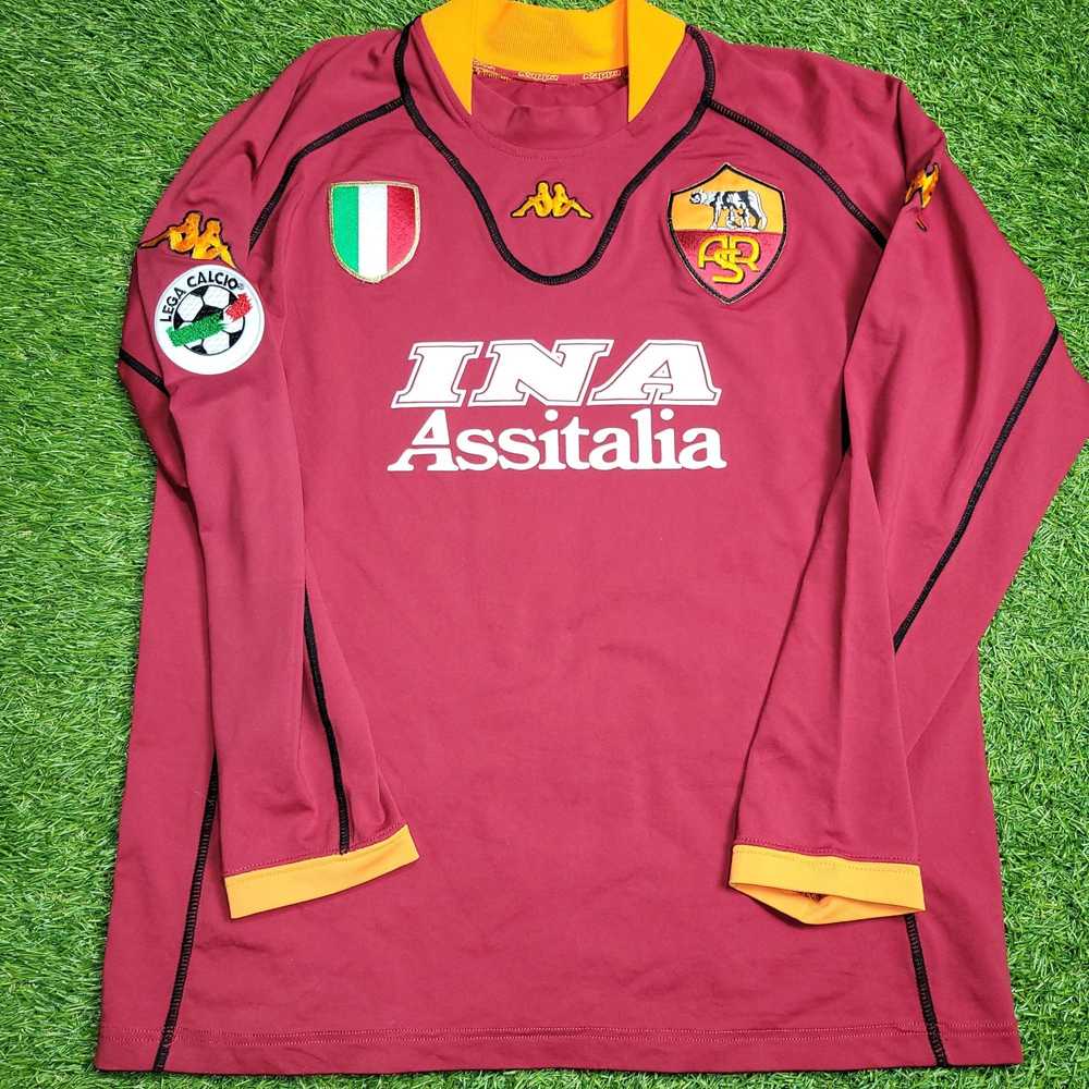 Kappa Totti As Roma Kappa 2001 2002 Long Sleeve S… - image 2