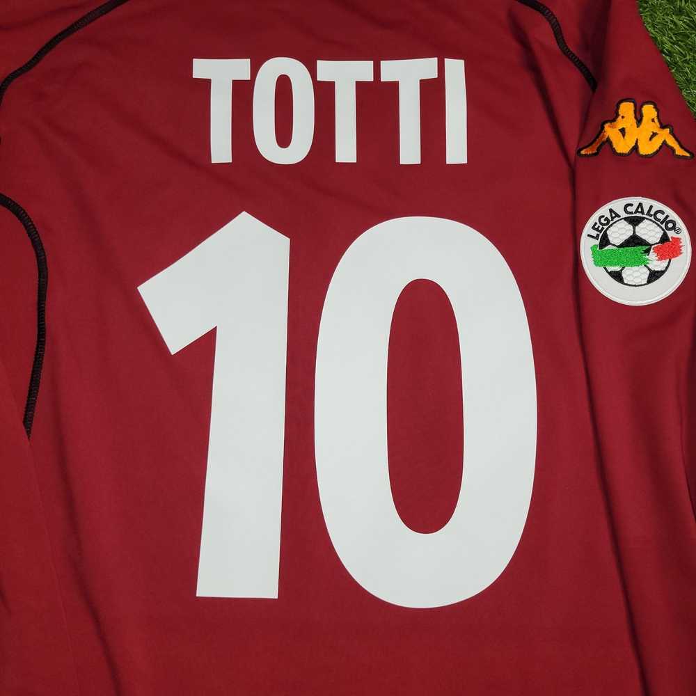 Kappa Totti As Roma Kappa 2001 2002 Long Sleeve S… - image 3