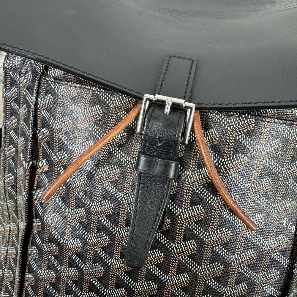 Goyard Goyard Alpin MM Backpack Bag In Black & Br… - image 11