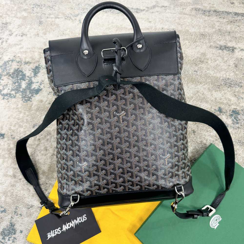 Goyard Goyard Alpin MM Backpack Bag In Black & Br… - image 2