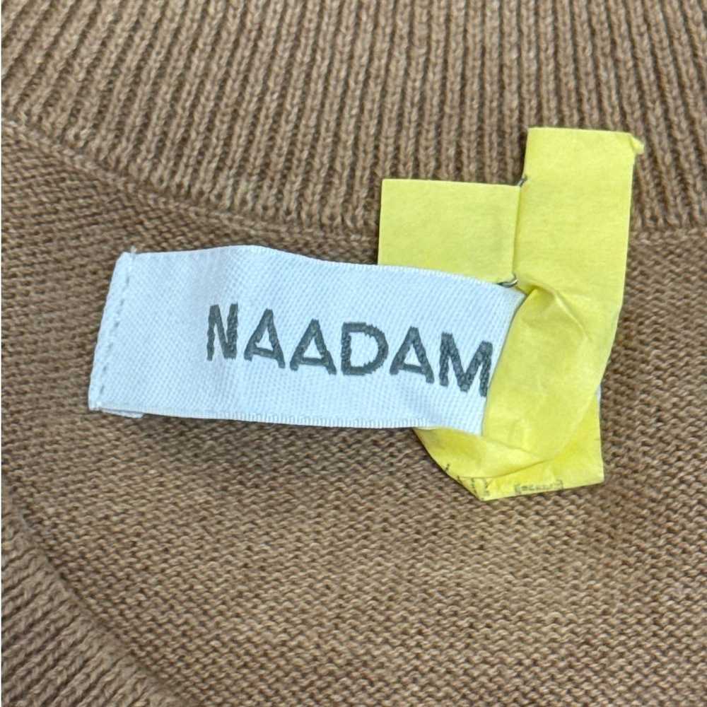 NAADAM Camel Knit Sweater Long Sleeve Sweater Dre… - image 3