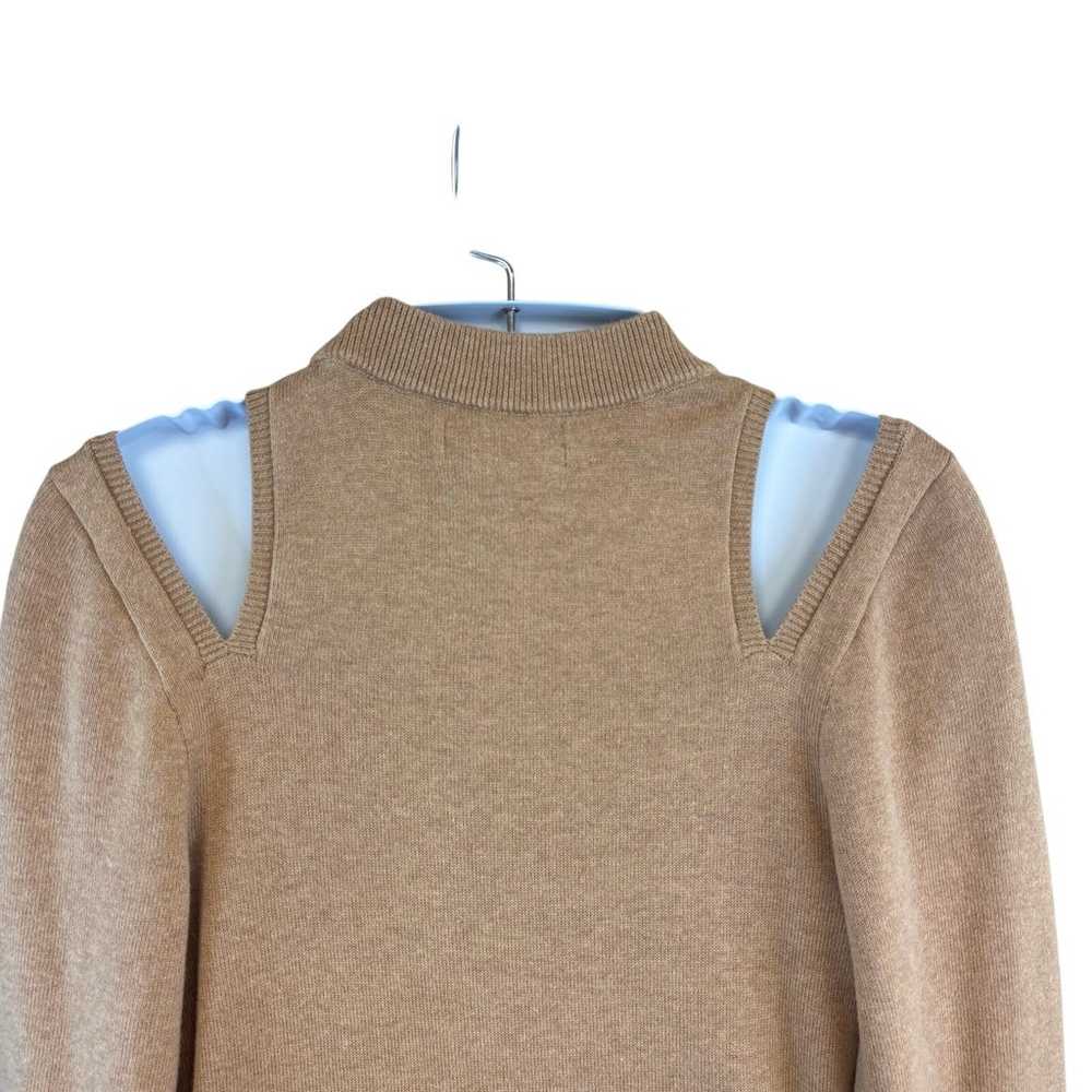 NAADAM Camel Knit Sweater Long Sleeve Sweater Dre… - image 5