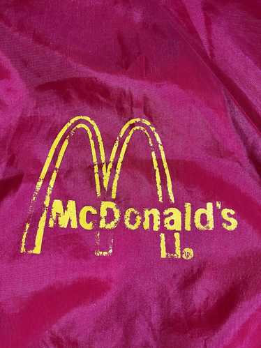 Designer Vintage LG McDonalds windbreaker jacket