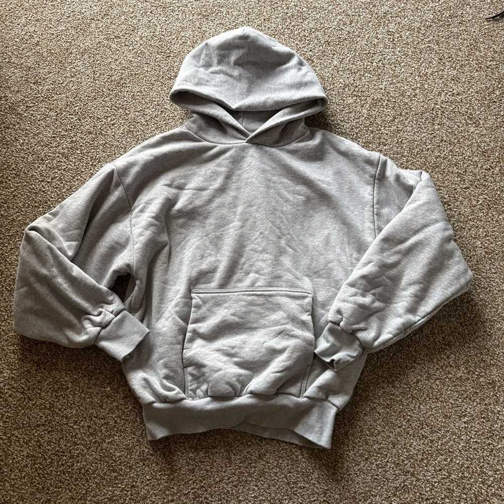 Blank × Yeezy Season Grey Double Layer Heavweight… - image 1