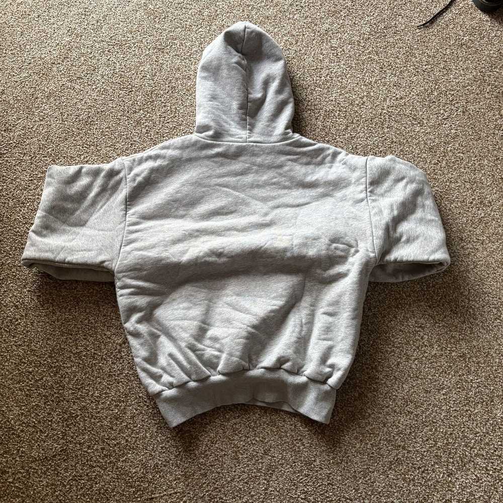 Blank × Yeezy Season Grey Double Layer Heavweight… - image 3