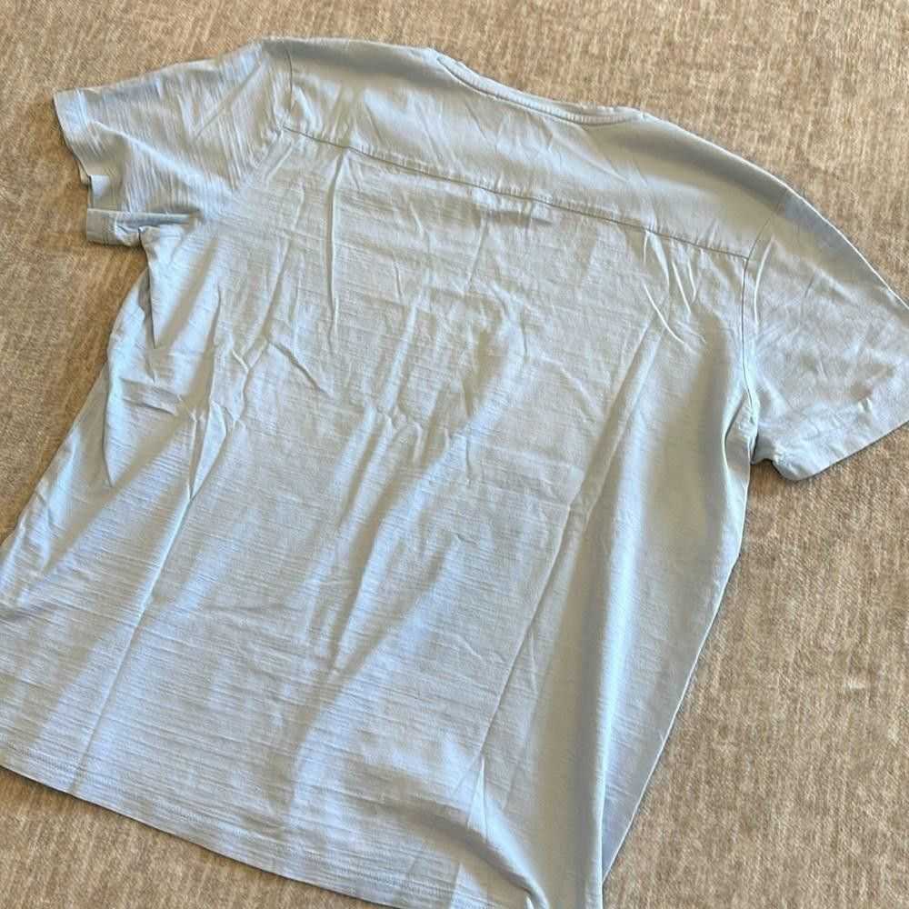 Hugo Boss BOSS Men's Light Blue V-Neck T-Shirt - image 4