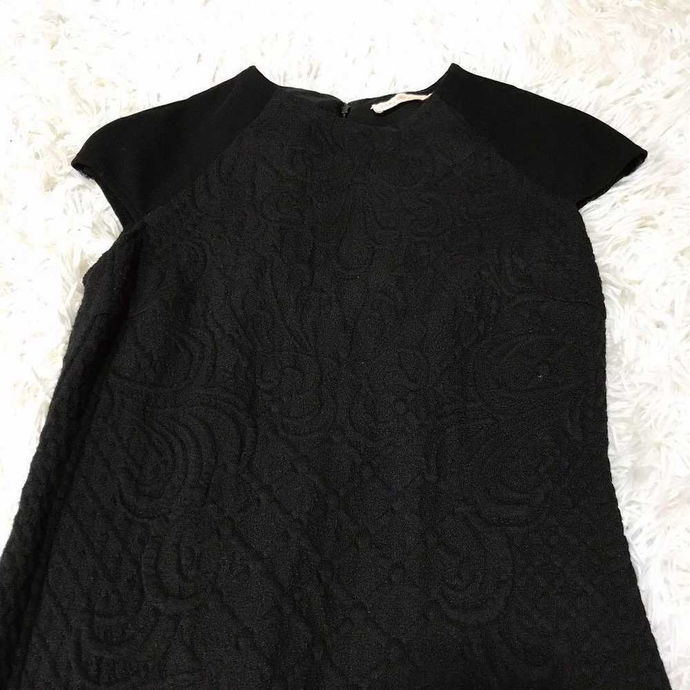 TORY BURCH Half Sleeve Knit Dress Black - image 3