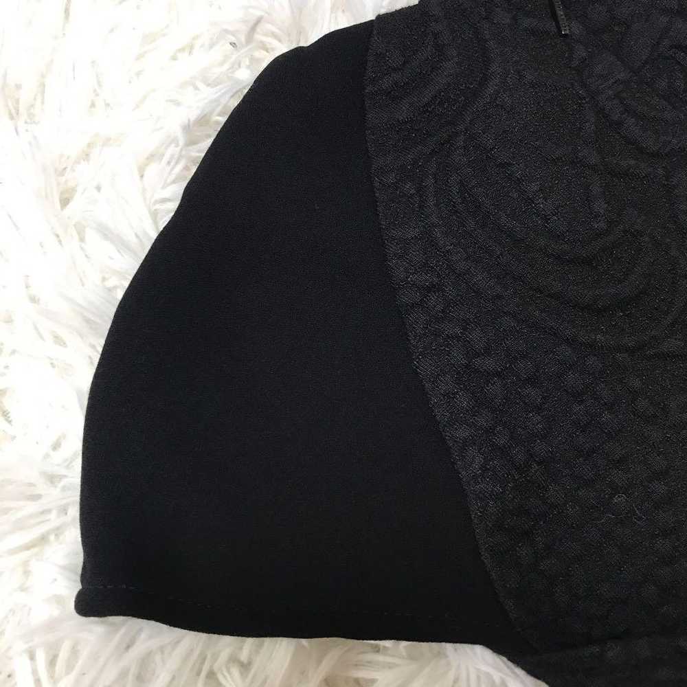 TORY BURCH Half Sleeve Knit Dress Black - image 7