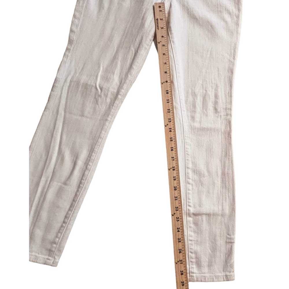 Anthropologie Pilcro Straight Fit Stretch Ivory W… - image 4