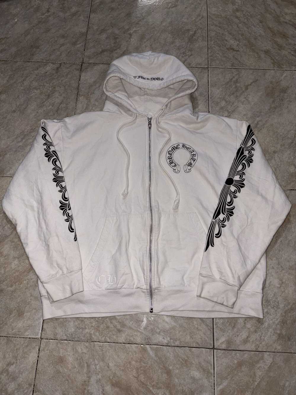 Chrome Hearts chrome hearts zip up hoodie - image 1