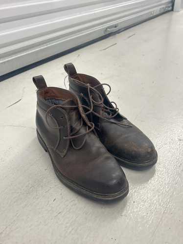 Designer J. Murphy Brown Leather Chukka Boots