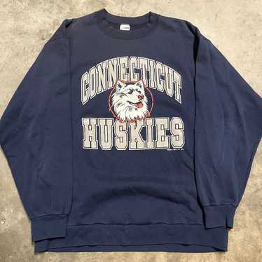 Other Vintage Trench Connecticut Huskies Sweatshir