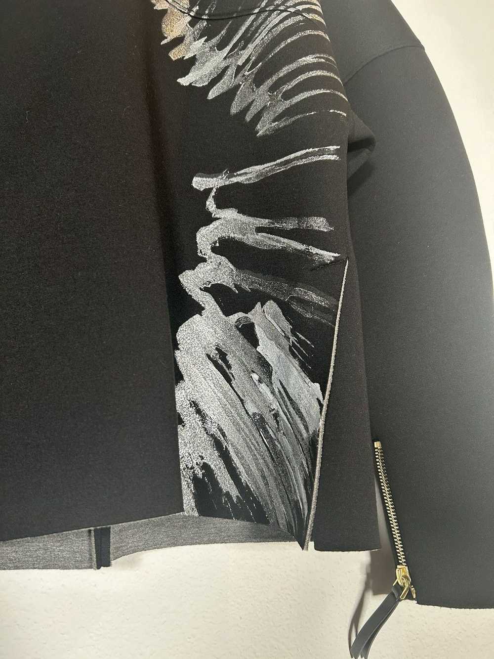 Marni Metallic Painted Neoprene Zipper Top - image 3