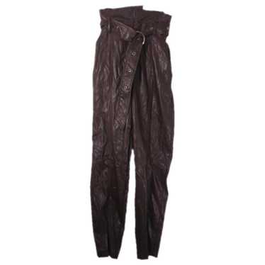 Marissa Webb Vegan leather trousers