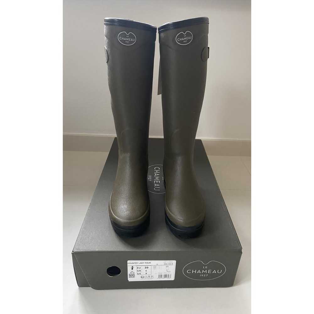 Le Chameau Wellington boots - image 9