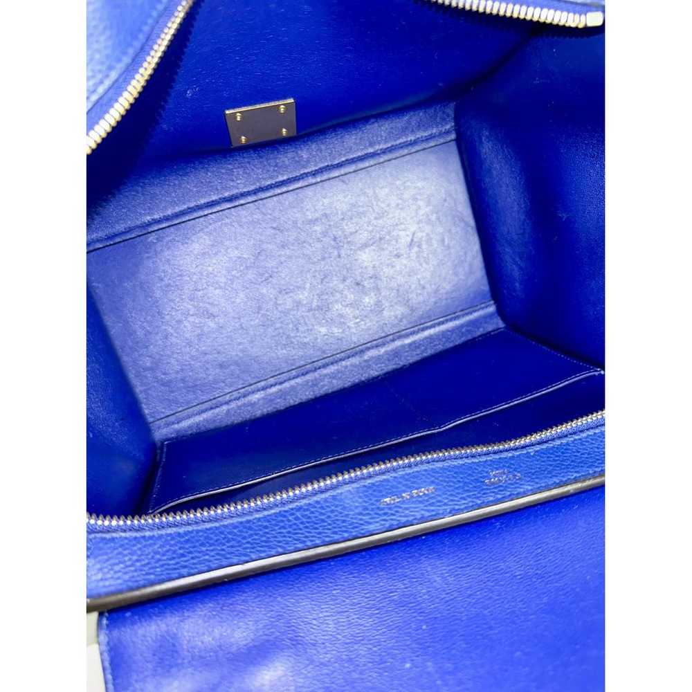 Celine Trapèze leather handbag - image 10