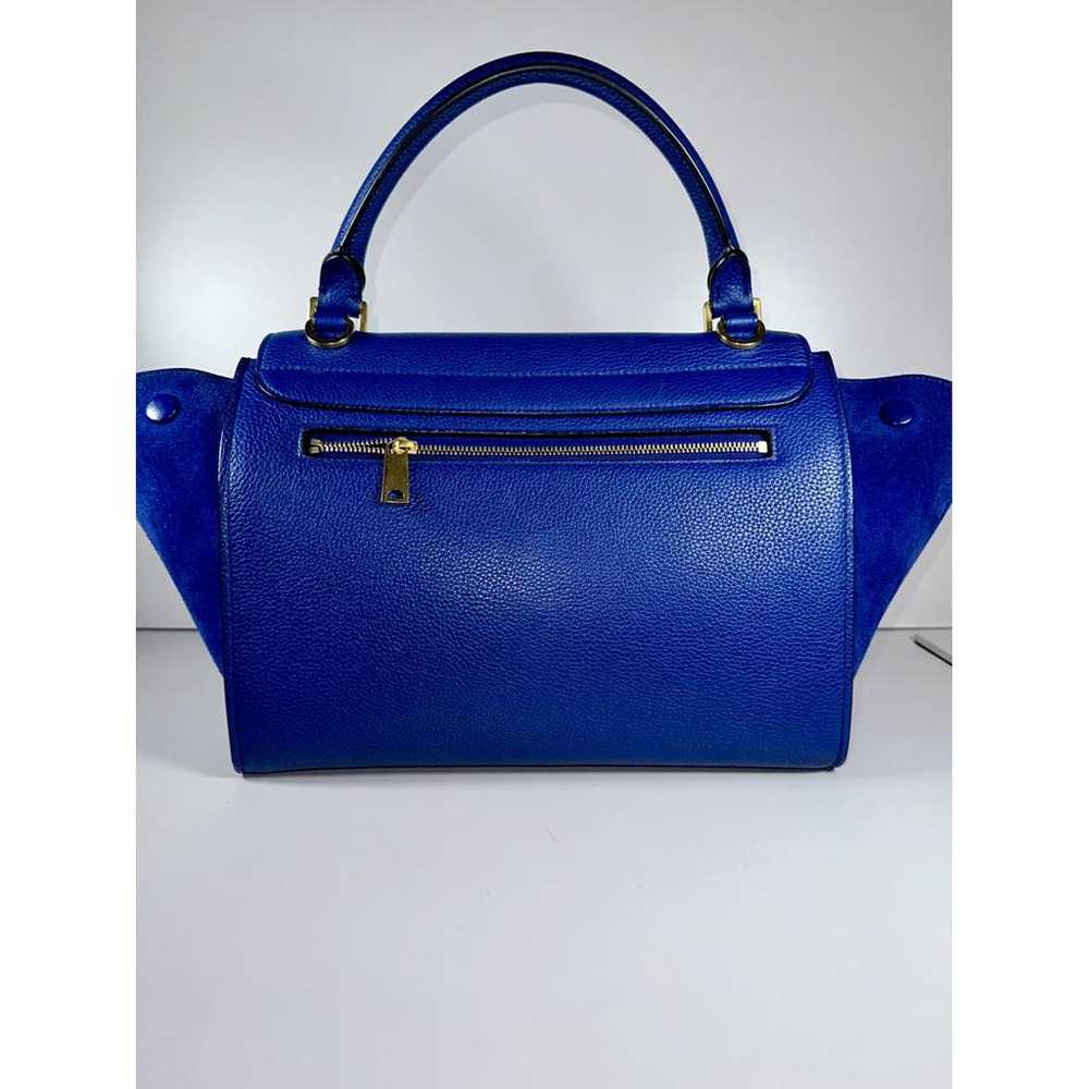 Celine Trapèze leather handbag - image 4