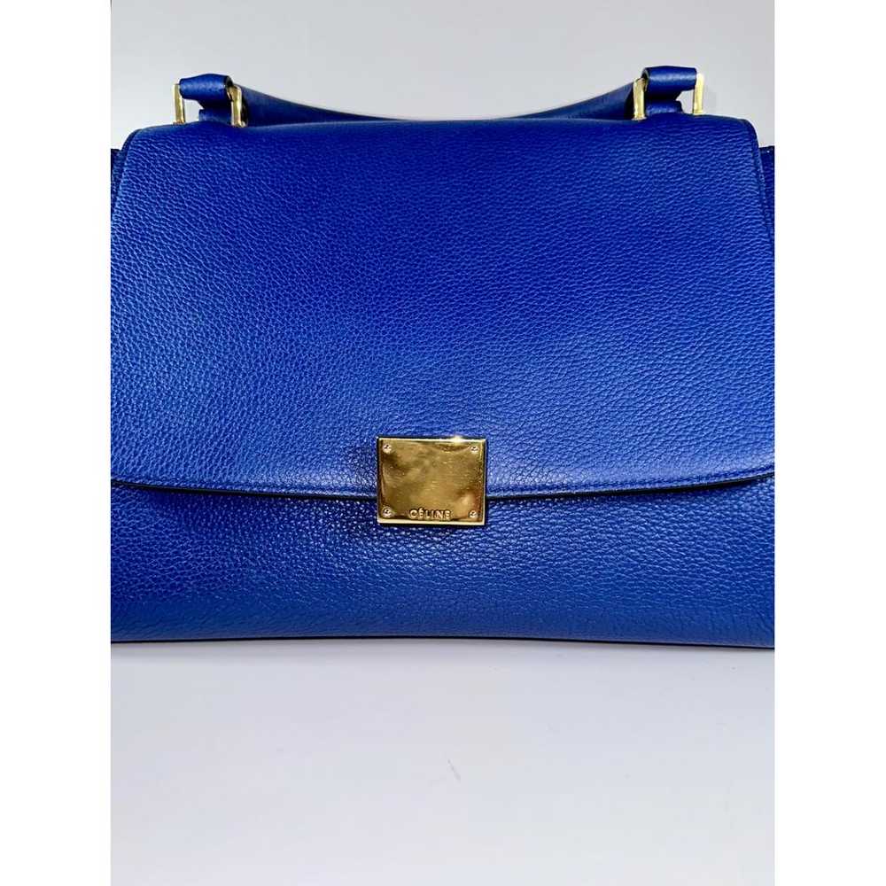 Celine Trapèze leather handbag - image 5