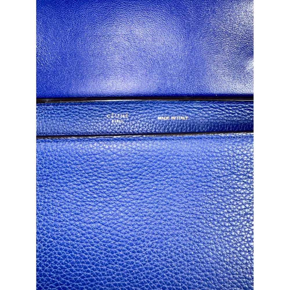 Celine Trapèze leather handbag - image 7