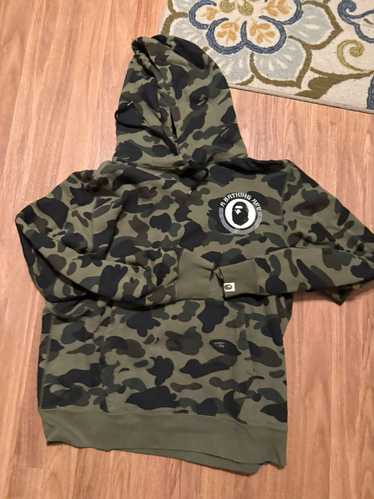 Bape Bape pullover hoodie XL 1st camo green camo