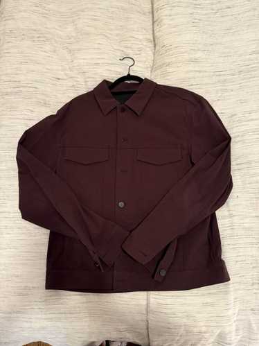 Theory Lightweight maroon jacket