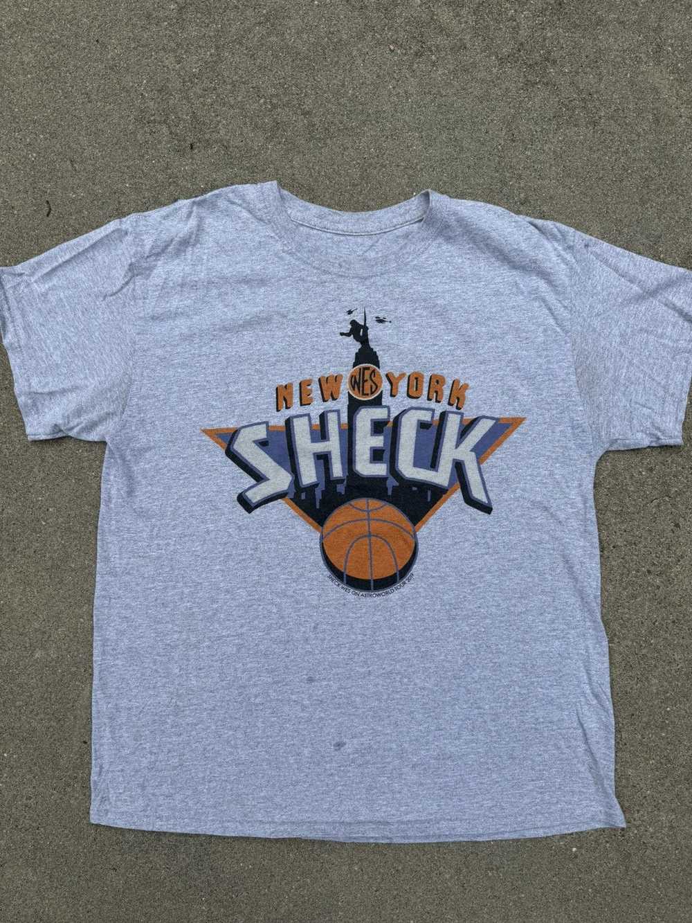 Vintage Vintage New York Knicks Sheck Wes Astrowo… - image 1