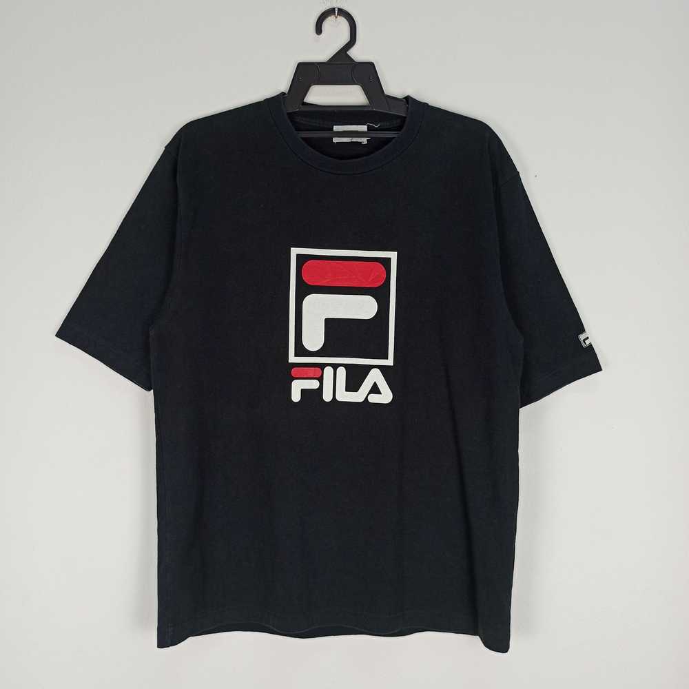 Fila × Japanese Brand FILA Big Logo Block Tshirt … - image 1