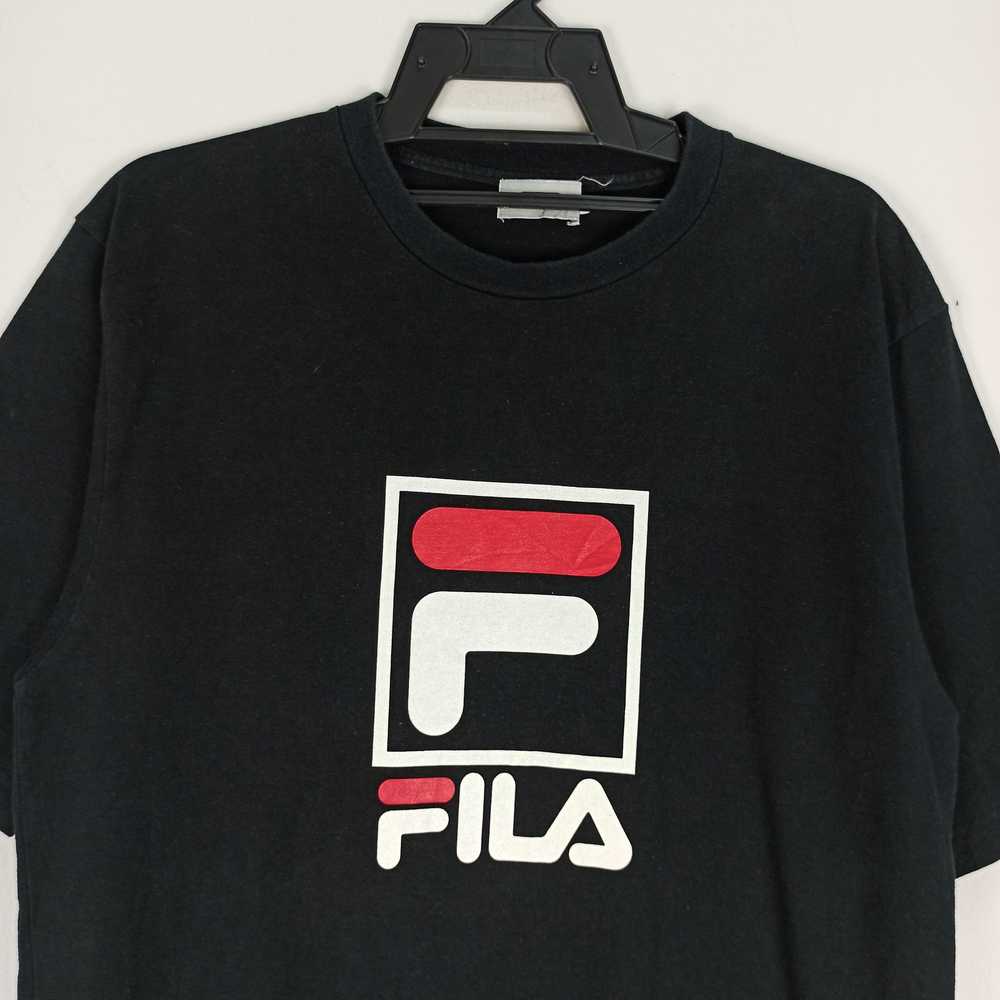 Fila × Japanese Brand FILA Big Logo Block Tshirt … - image 2