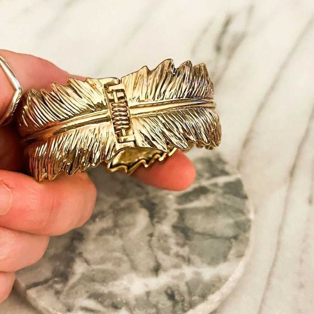 Bimba Y Lola Bimba Y Lola Feather Bracelet Gold T… - image 3