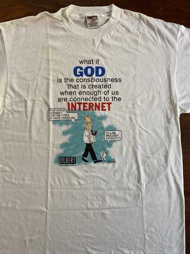 Comics × Humor × Vintage Vintage 90’s Dilbert God 