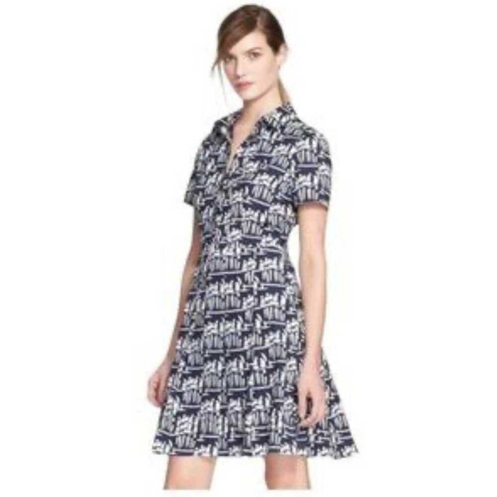 Tory Burch Geometric Shirt Dress - image 1