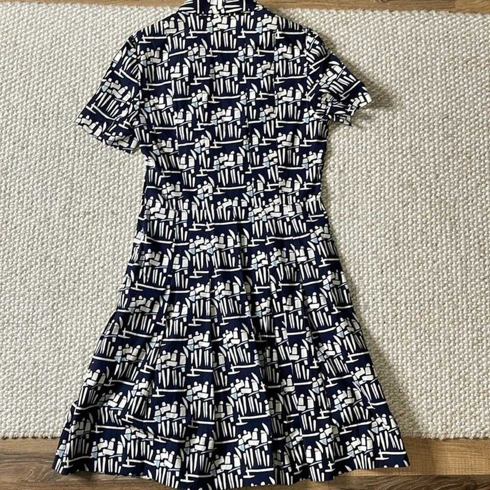 Tory Burch Geometric Shirt Dress - image 8