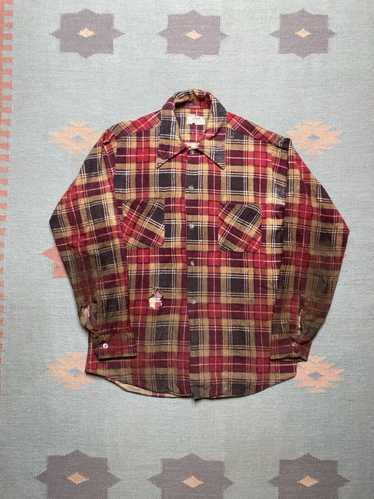 Donlin × Streetwear × Vintage VTG 70s flannel shir