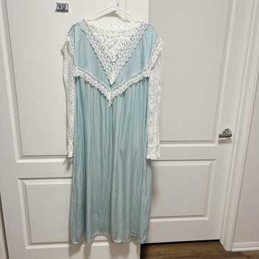 Gunne Sax Jessica McClintock Victorian Lace Butto… - image 1