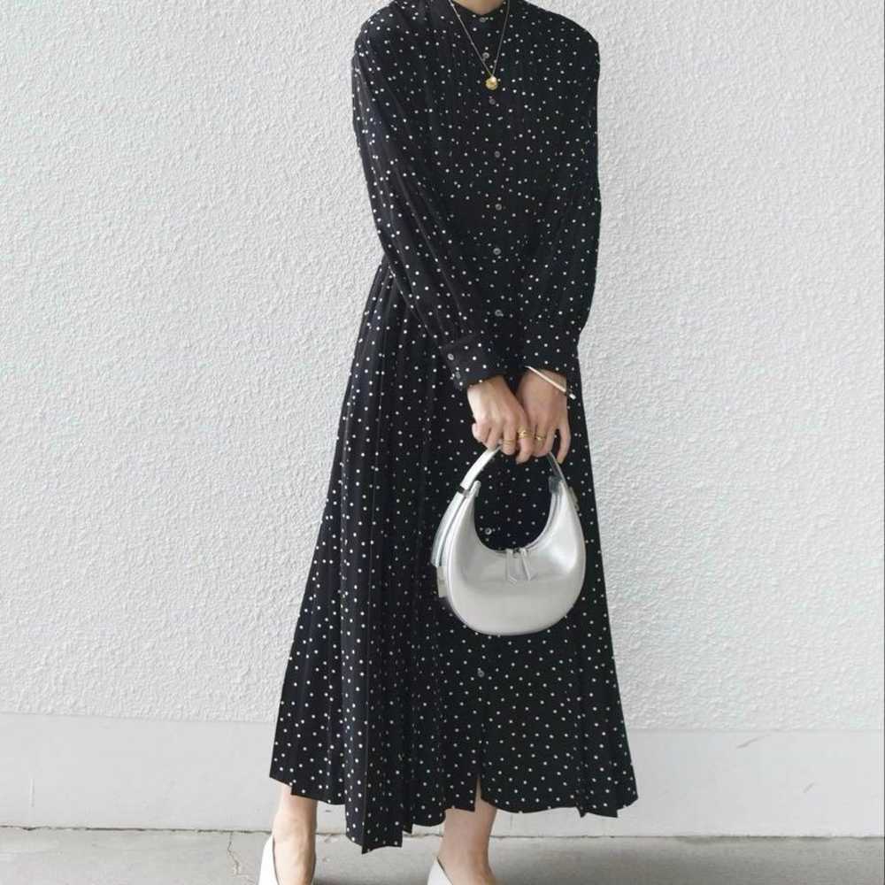 SHIPS Polka Dot Side Pleat Dress - image 7