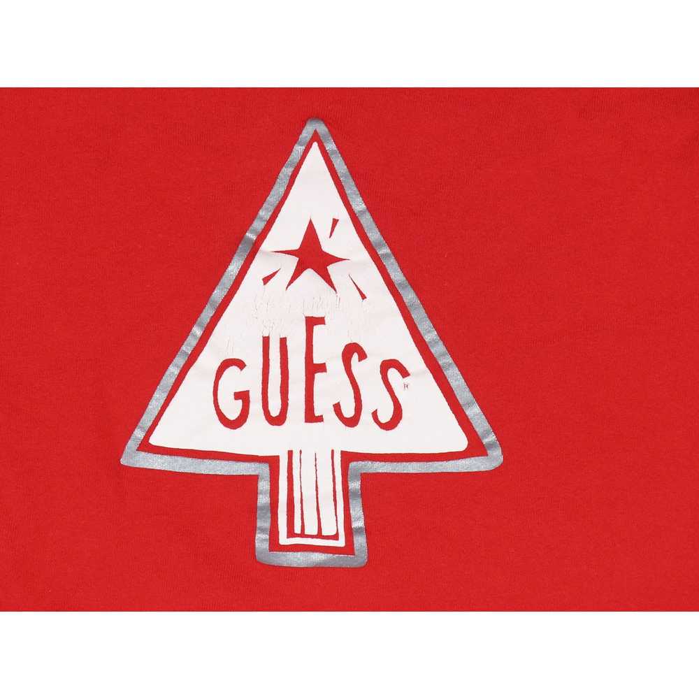 Other 90s Vintage Guess Christmas Tree Star Red S… - image 5