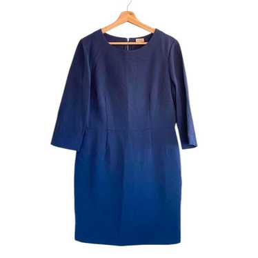 Cremieux CREMIEUX NAVY BLUE MIDI DRESS WOMENS SIZE