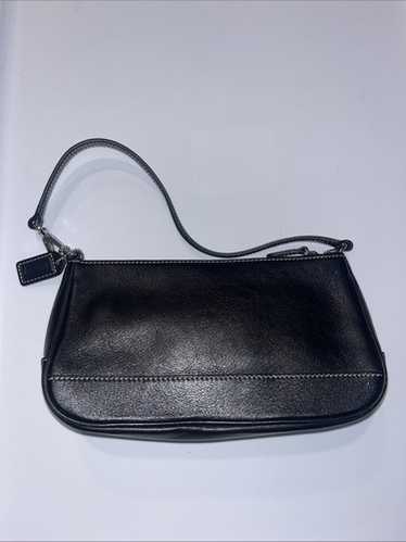 バッグ Coach Hampton Demi Pouch Mini Handbag 00 COACH Hampton Leather Demi Buckle Shoulder Mini Bag Vintage
