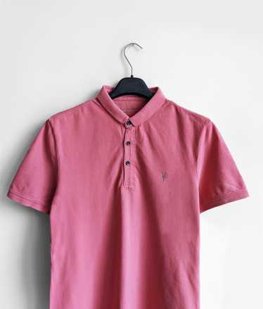 Allsaints × Streetwear Allsaints polo tshirt pink - image 1