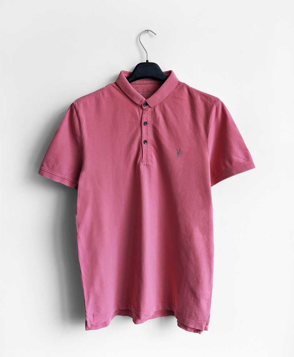 Allsaints × Streetwear Allsaints polo tshirt pink - image 2