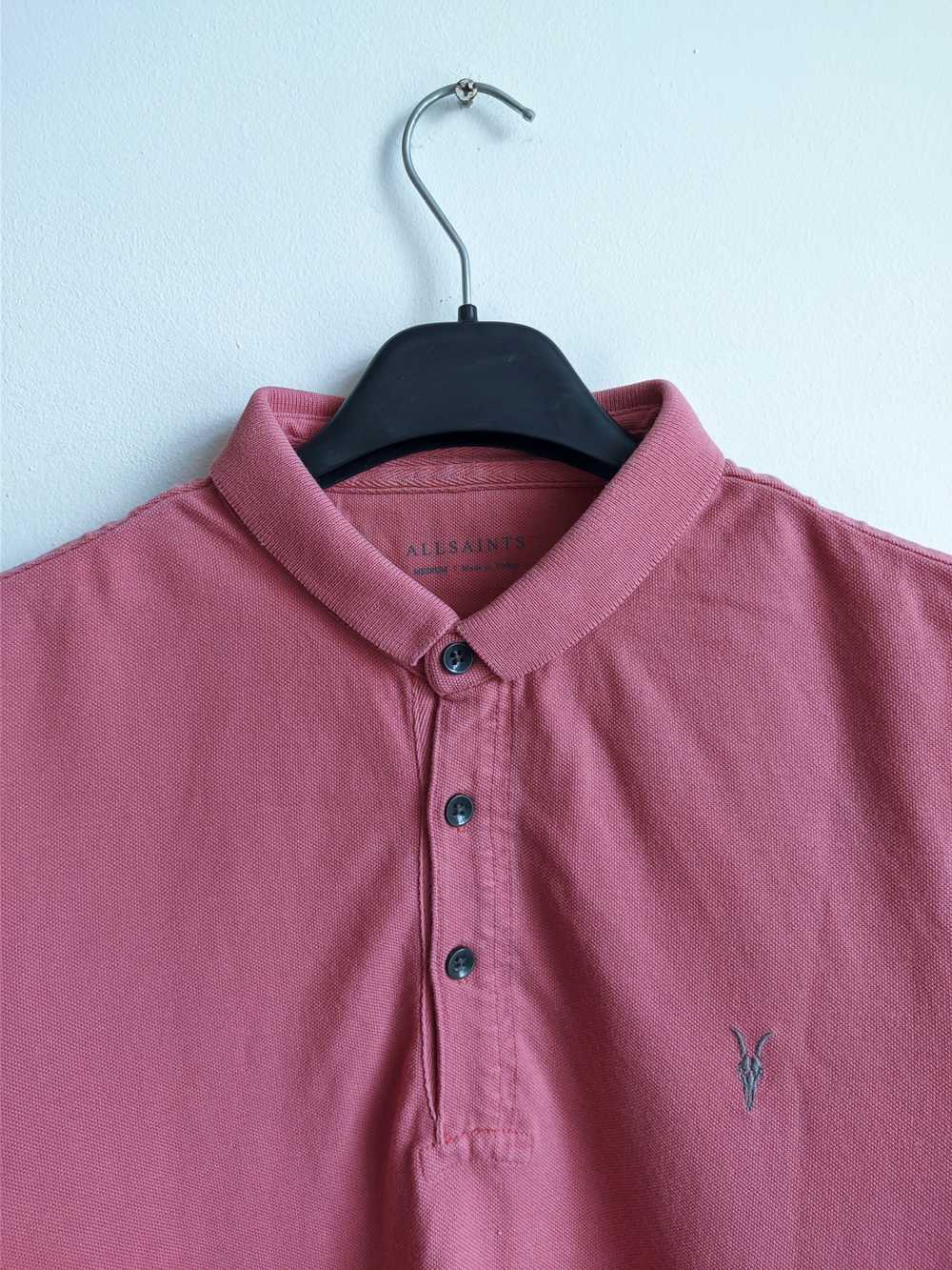 Allsaints × Streetwear Allsaints polo tshirt pink - image 3