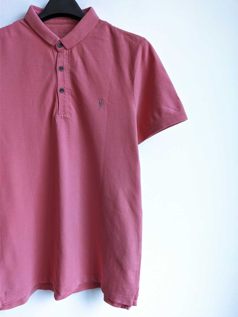 Allsaints × Streetwear Allsaints polo tshirt pink - image 5