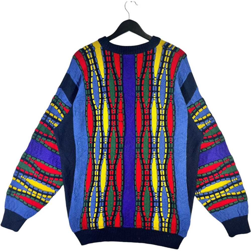 Vintage Vintage 3D Knit Sweater - image 5