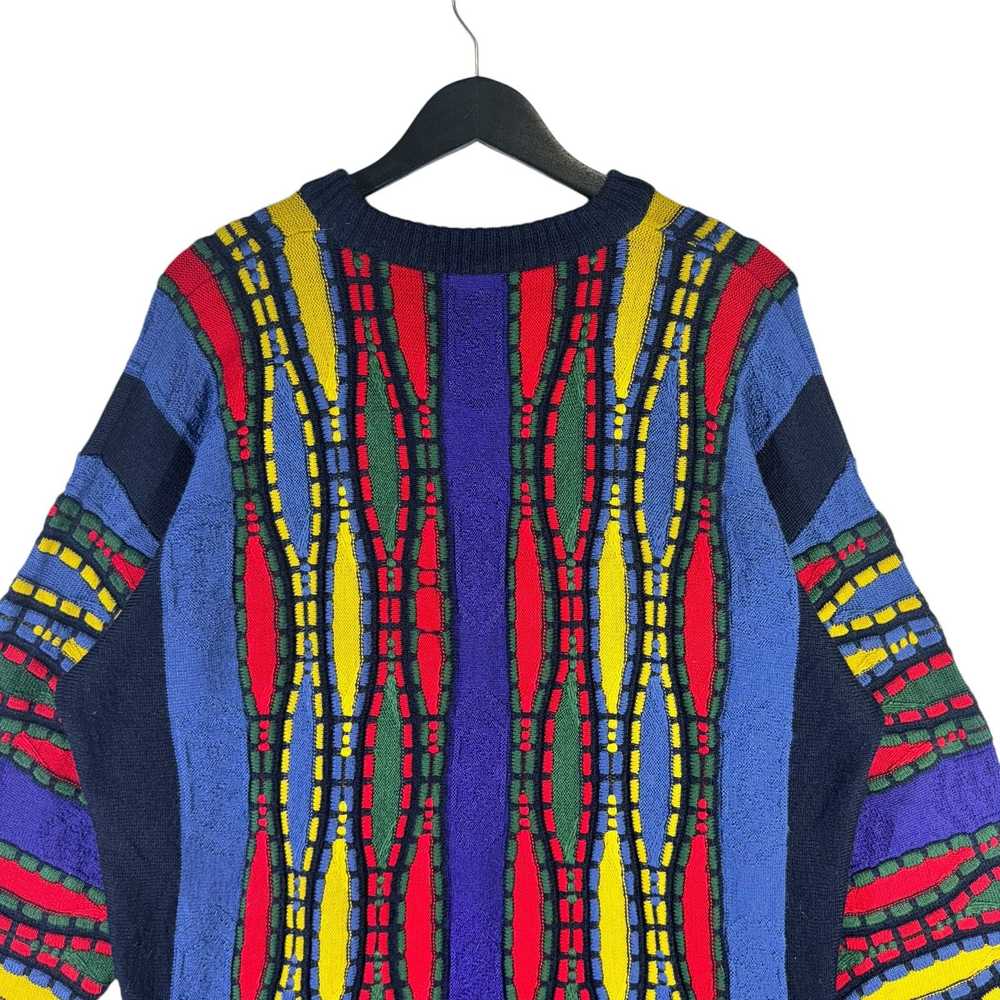 Vintage Vintage 3D Knit Sweater - image 6