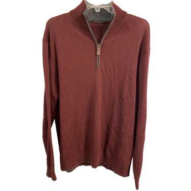 Other Raffi Sweater Mens Extra Large Maroon 100% … - image 1