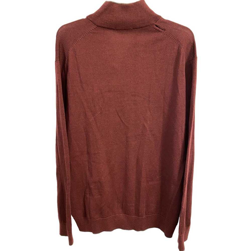 Other Raffi Sweater Mens Extra Large Maroon 100% … - image 2